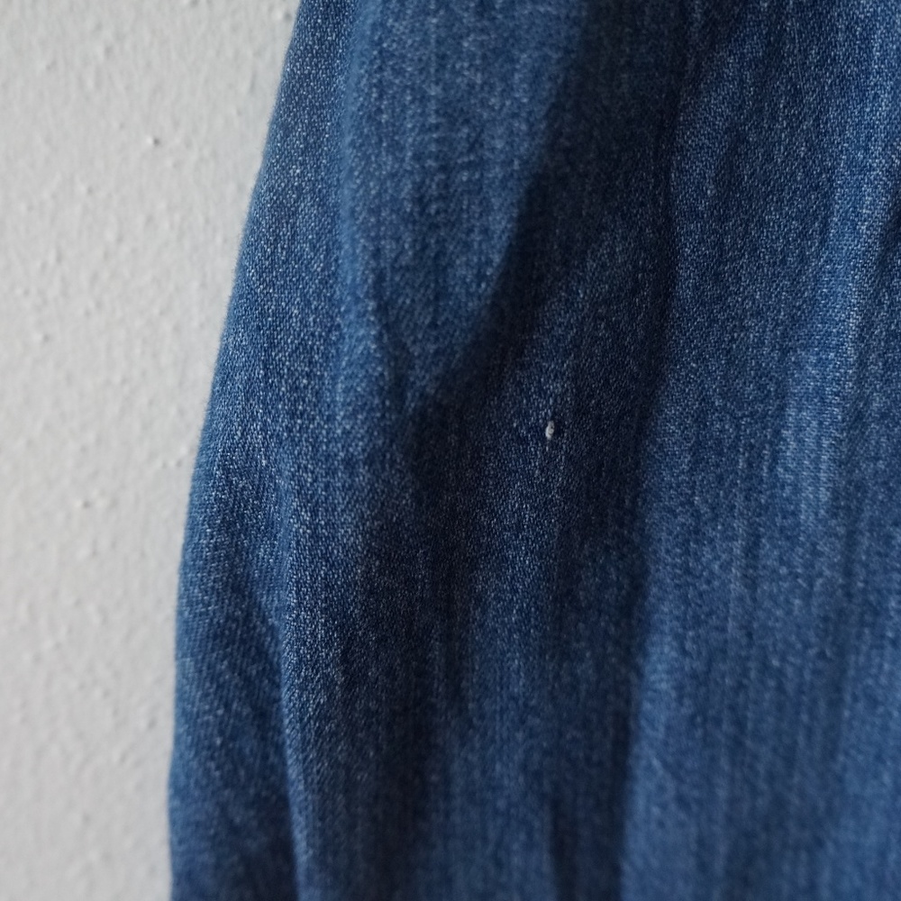 Harley Davidson Women Denim Button Shirt Small - Picture 6 of 7